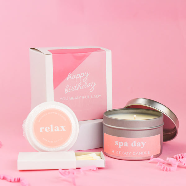 Pretty in Pink Relaxation Gift Set