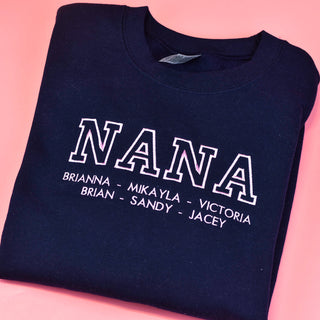 Embroidered Nana Sweatshirt