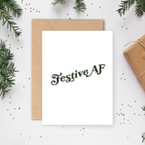 Festive AF Card