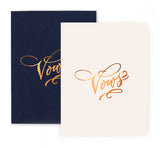 Vows Notebook Set